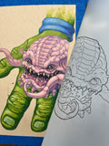 "All Hands on Deck" Original Art "K.R.E.A.M.: Kraang Rules Everything Around Me" by Shane Baker