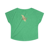 Tiki time, Women's Tri-Blend Dolman